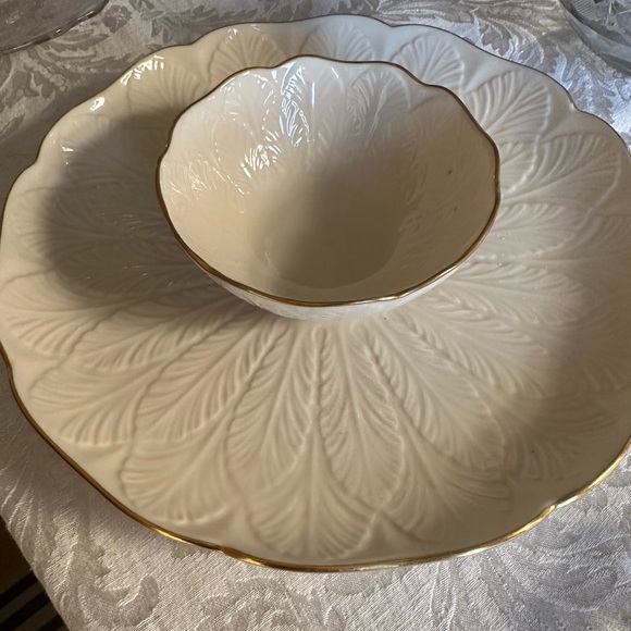 Lenox Dining Lenox Chip And Dip Or Shrimp Platter Dish Poshmark